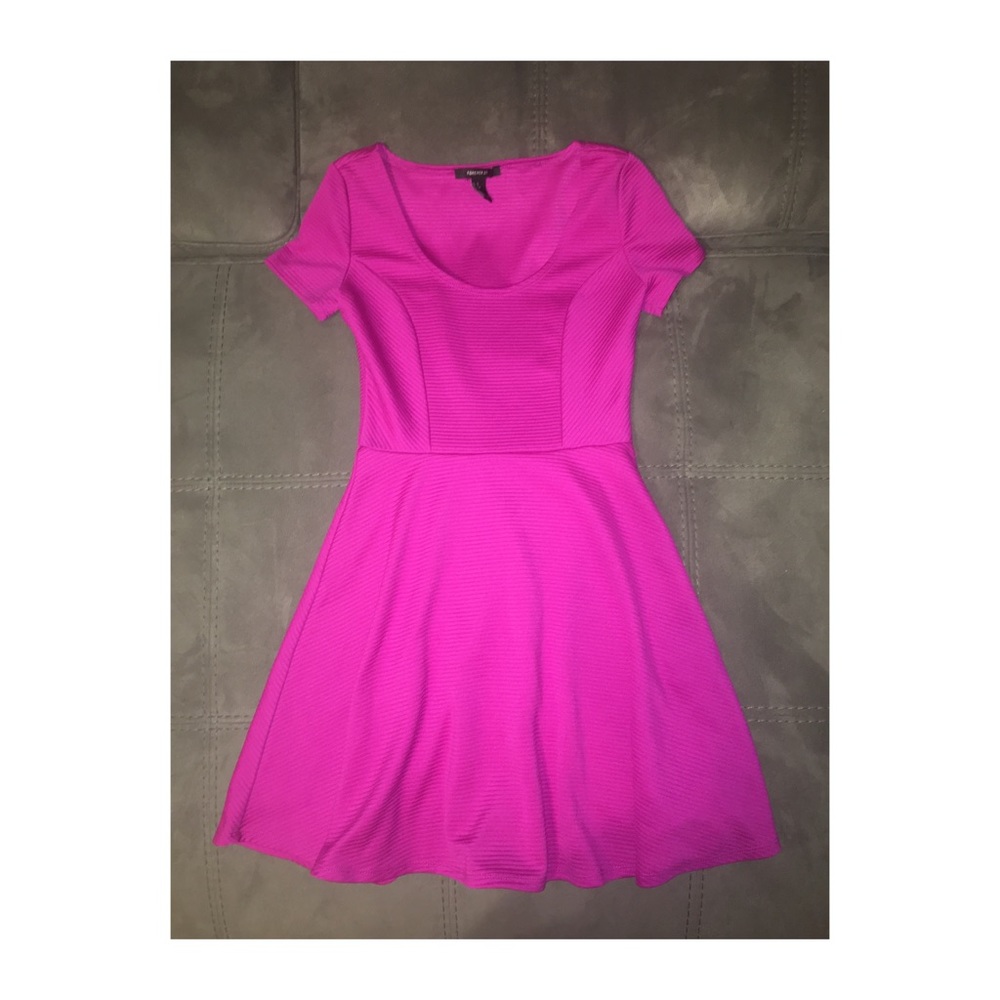 Fuchsia forever 21 dress